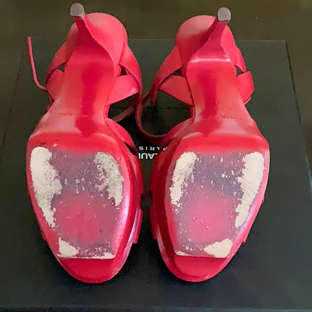 Saint Laurent Tribute Platform Sandals | 8 US | 38 EU - Picture 3 of 4